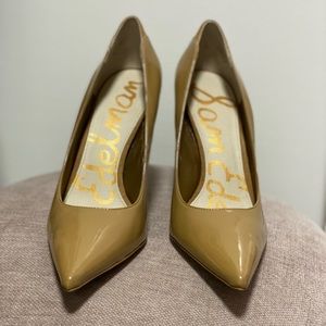 Sam Edelman Nude Patent Heel (8.5)